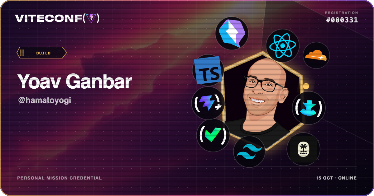 ViteConf community ticket 331