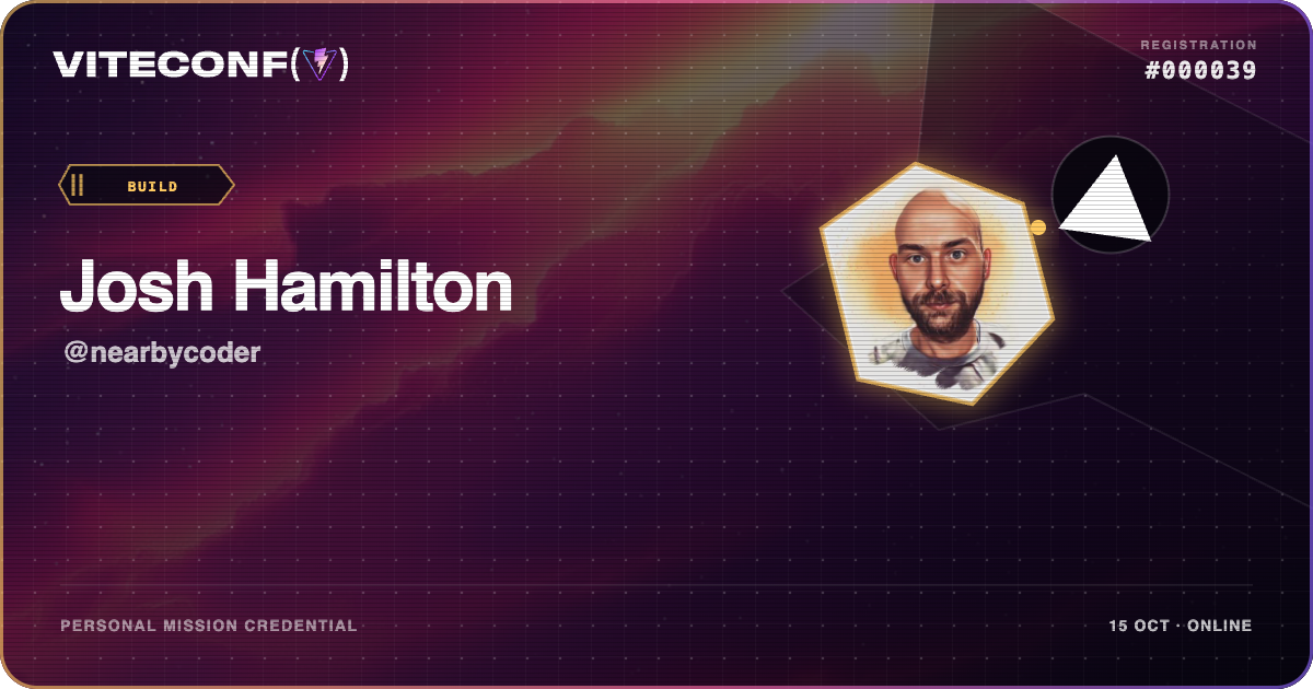 ViteConf community ticket 39