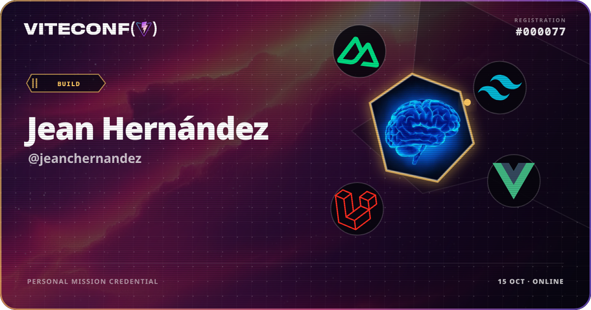 ViteConf community ticket 77