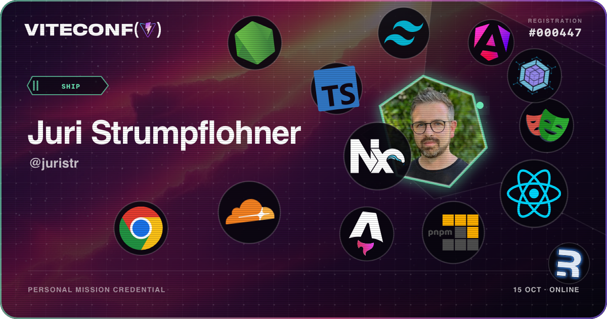 ViteConf community ticket 447