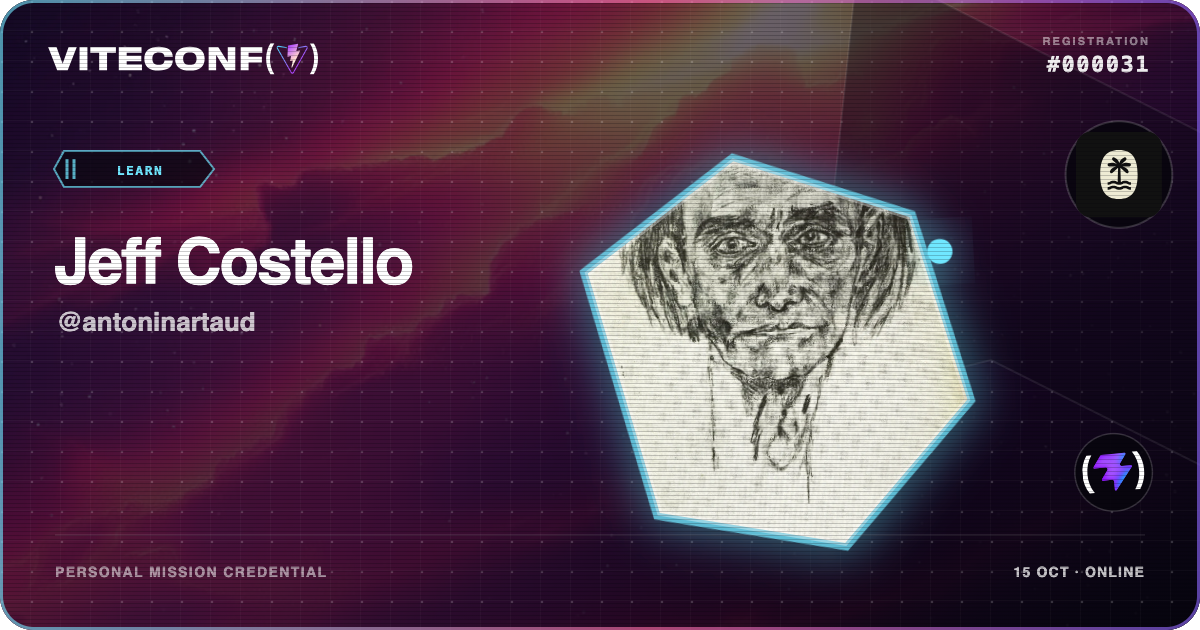 ViteConf community ticket 31
