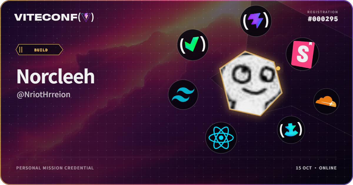 ViteConf community ticket 295
