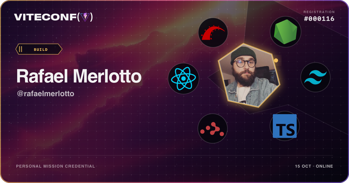 ViteConf community ticket 116
