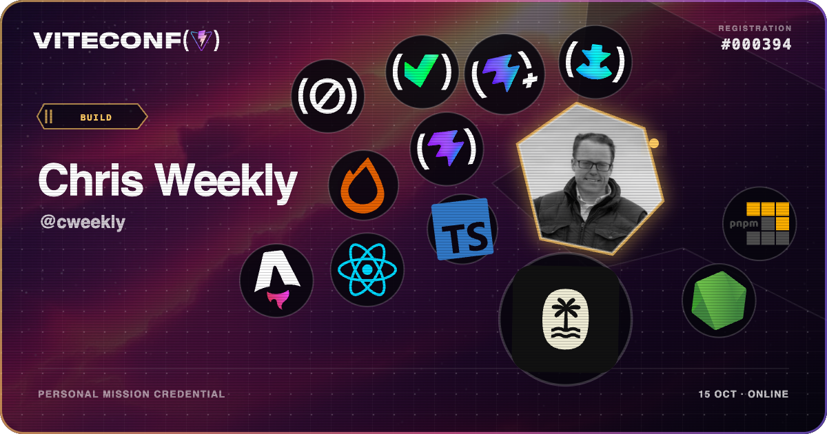 ViteConf community ticket 394