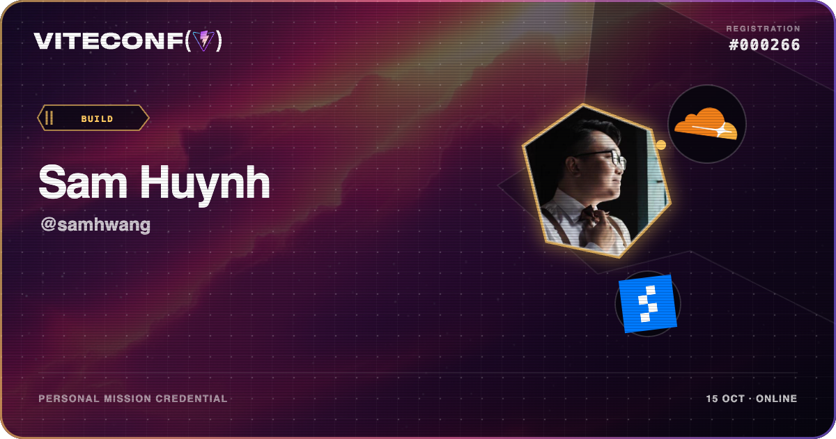 ViteConf community ticket 266