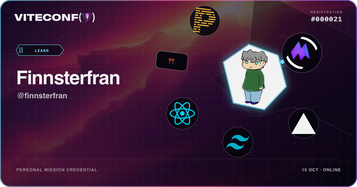 ViteConf community ticket 21