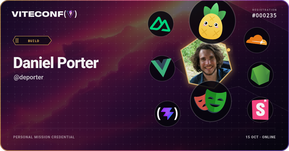 ViteConf community ticket 235
