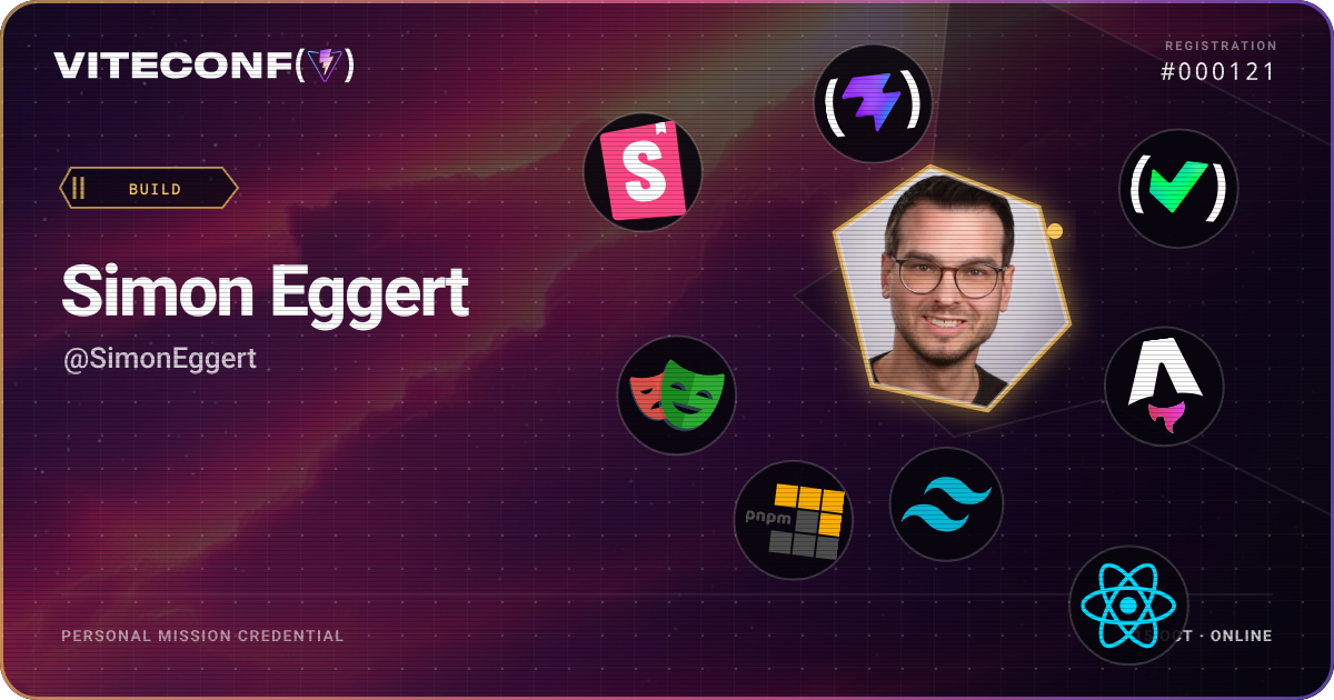 ViteConf community ticket 121